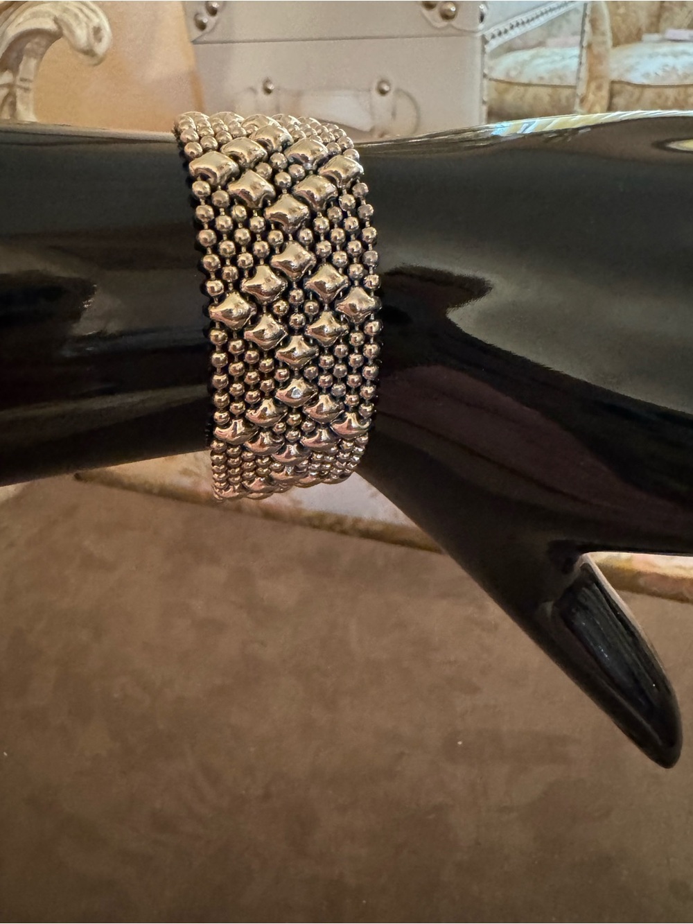 Vintage Sergio Gutierrez Liquid Metal Bracelet